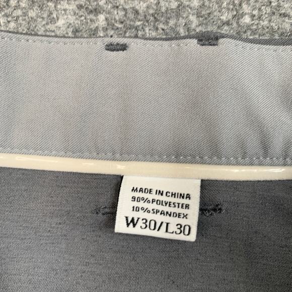 FootJoy Pants Mens 30 Grey Flat Front Golf Performance Lightweight Golf Chino FJ - Picture 6 of 14